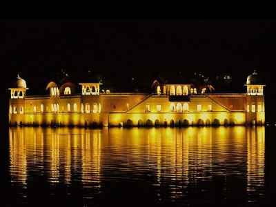 Jal Mahal Night View Jaipur RJ